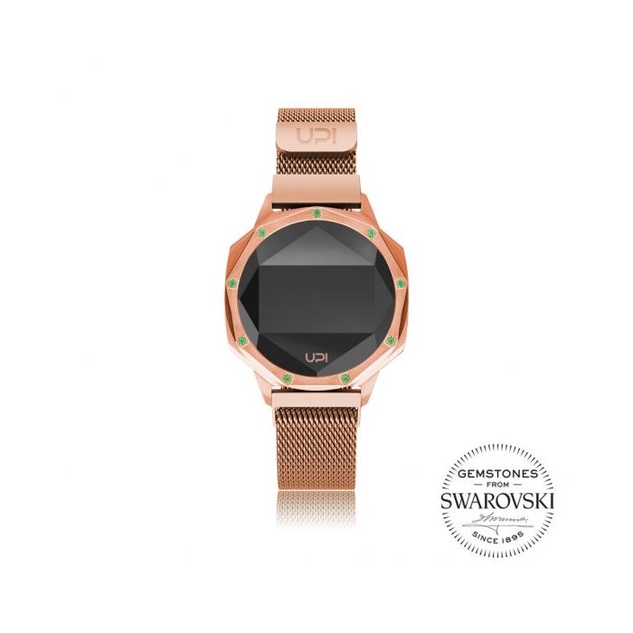 ICONIC ROSE GOLD GREEN LE SET WITH SWAROVSKI® 